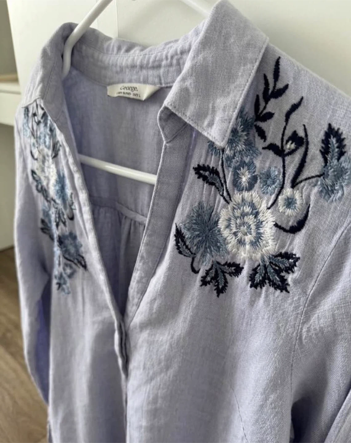 Embroidered Blend Shirt - Women's small - photo 5