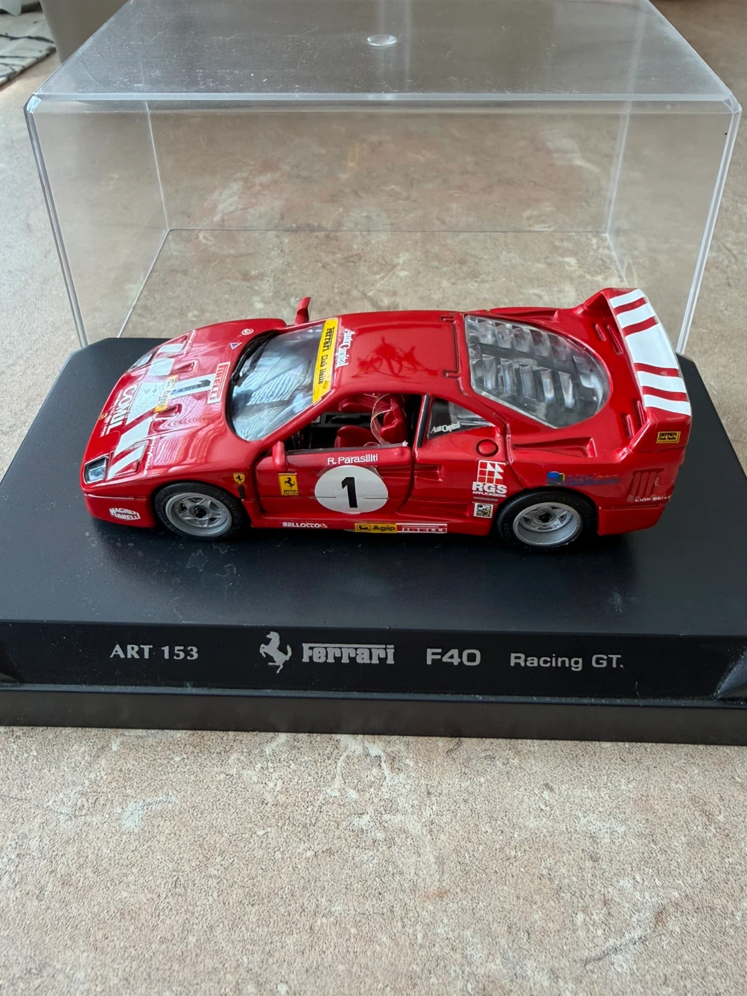 Ferrari F40 Racing GT Model Car