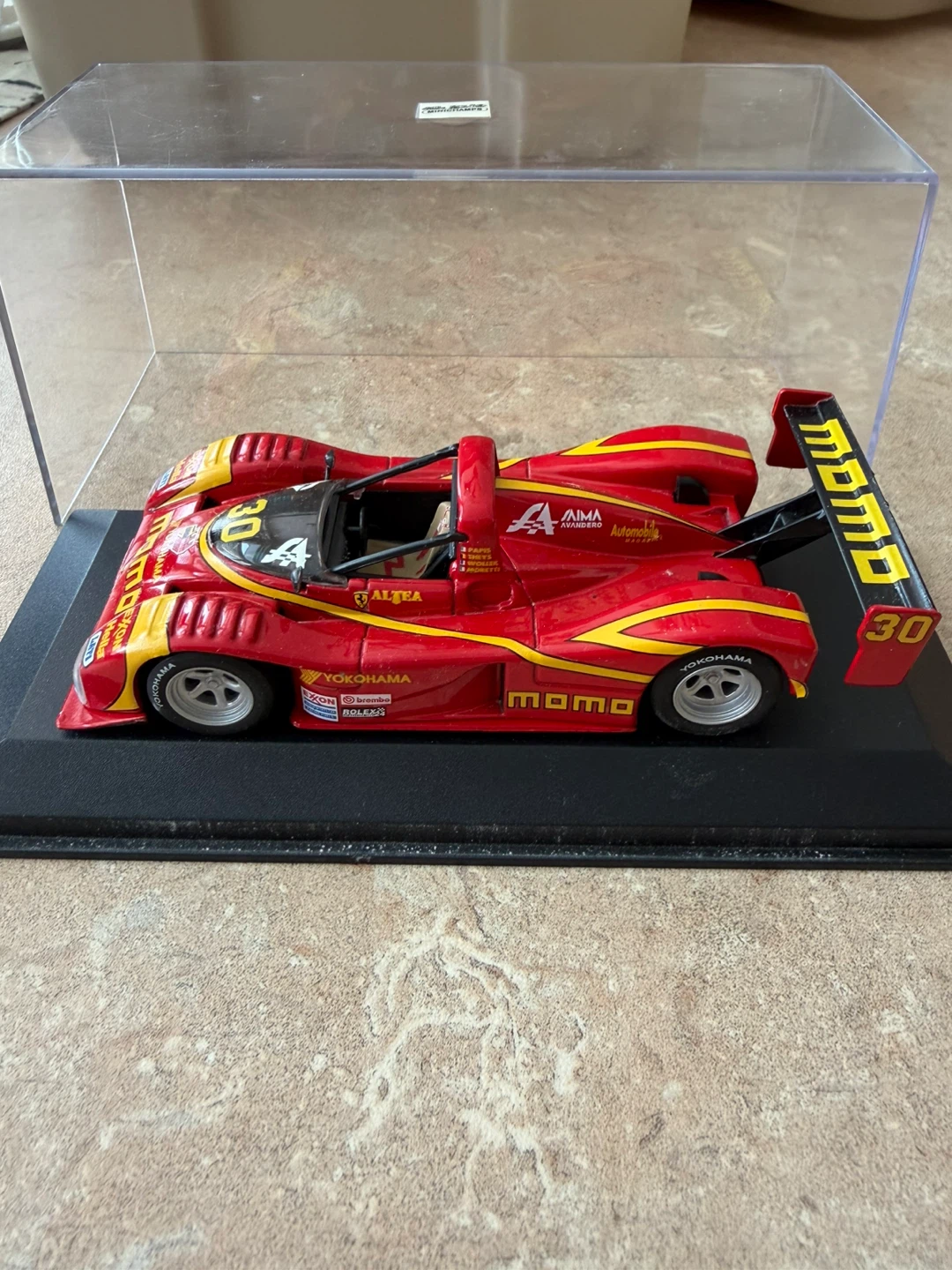 Red MOMO Racing Car Model