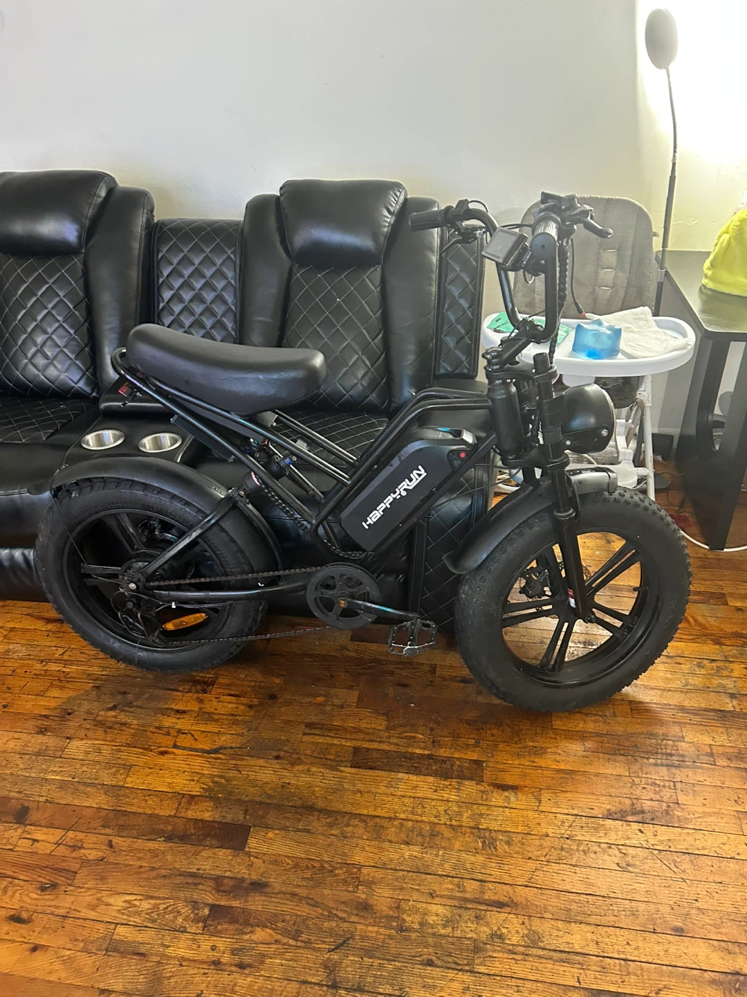 HAPPYRUN Electric Bike - Black