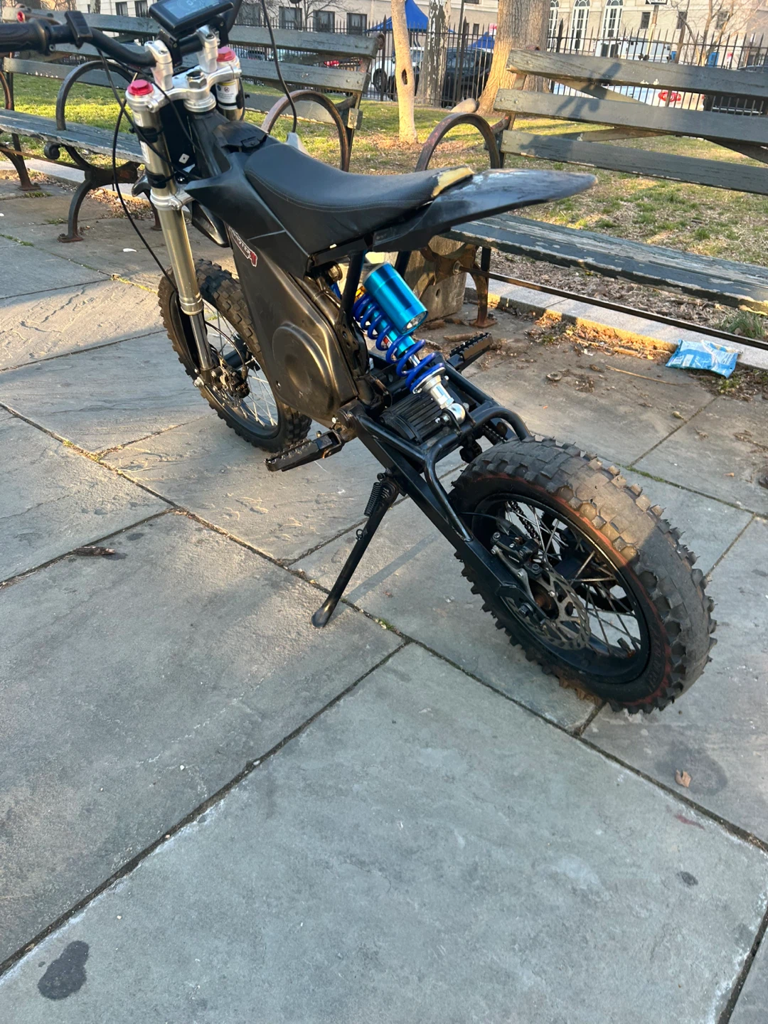 Black Electric Dirt Bike - photo 2