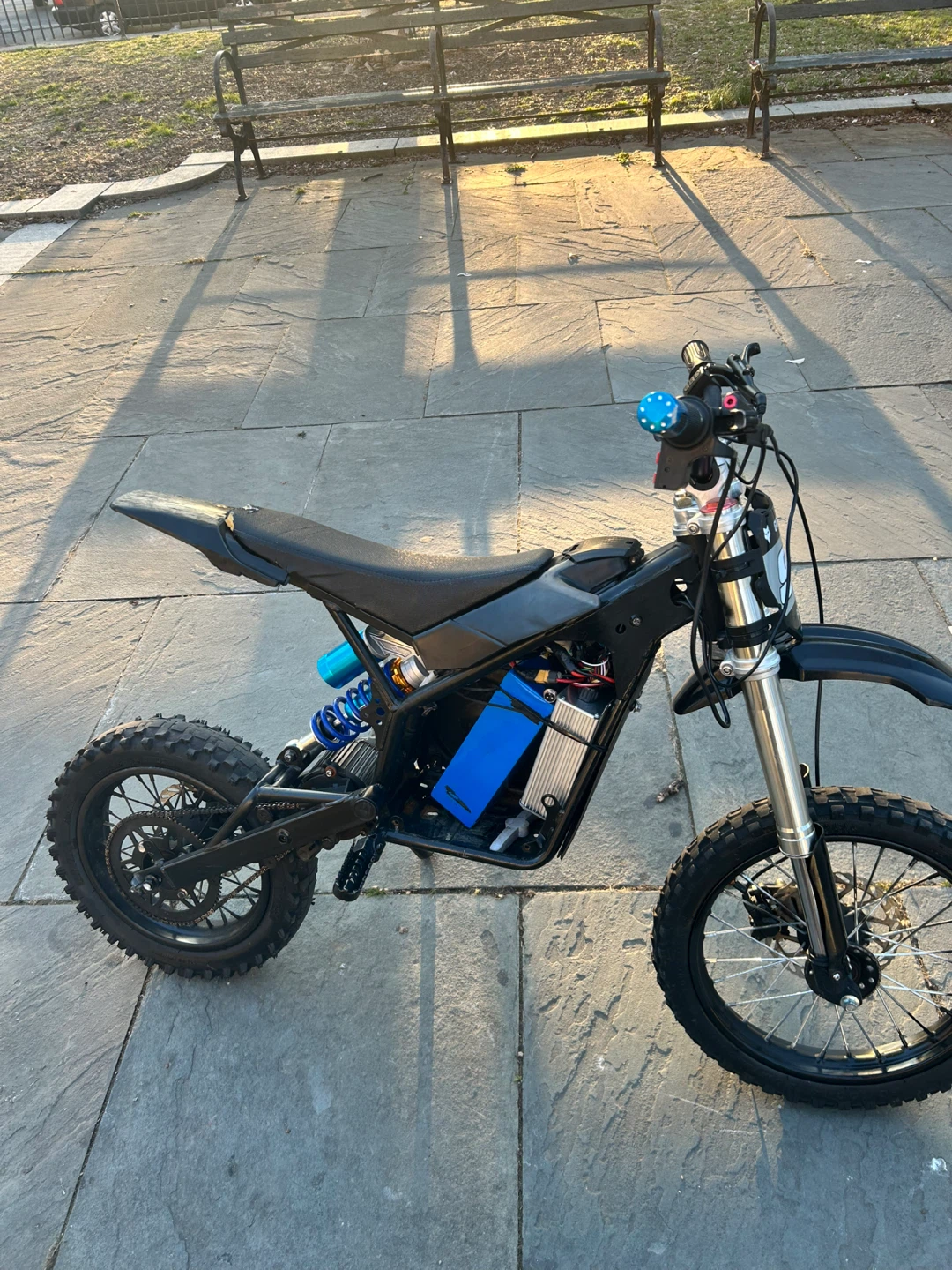 Black Electric Dirt Bike - photo 4