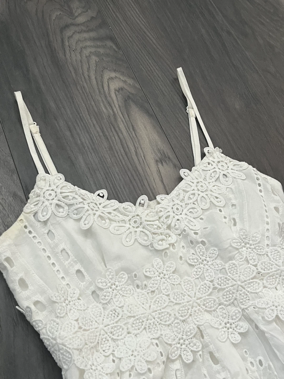 White Summer Floral Designed Mini Dress I Women - photo 2