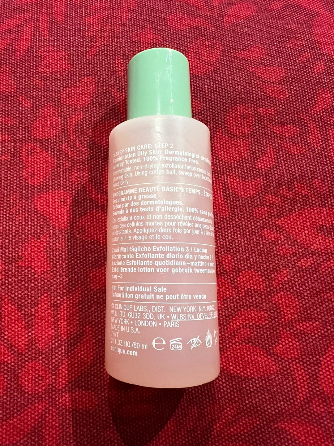 Mini Clinique Clarifying Lotion 3 Exfoliator - 2 fl oz - photo 2