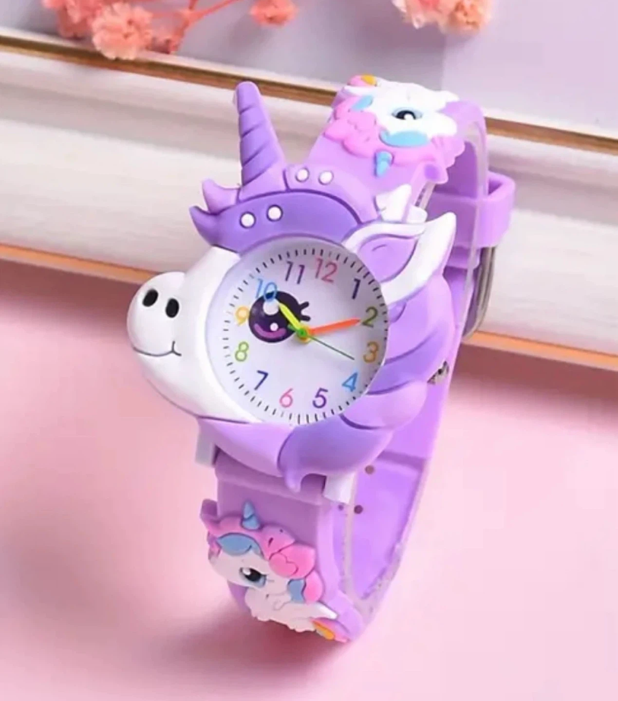 Kids Purple Unicorn Watch
