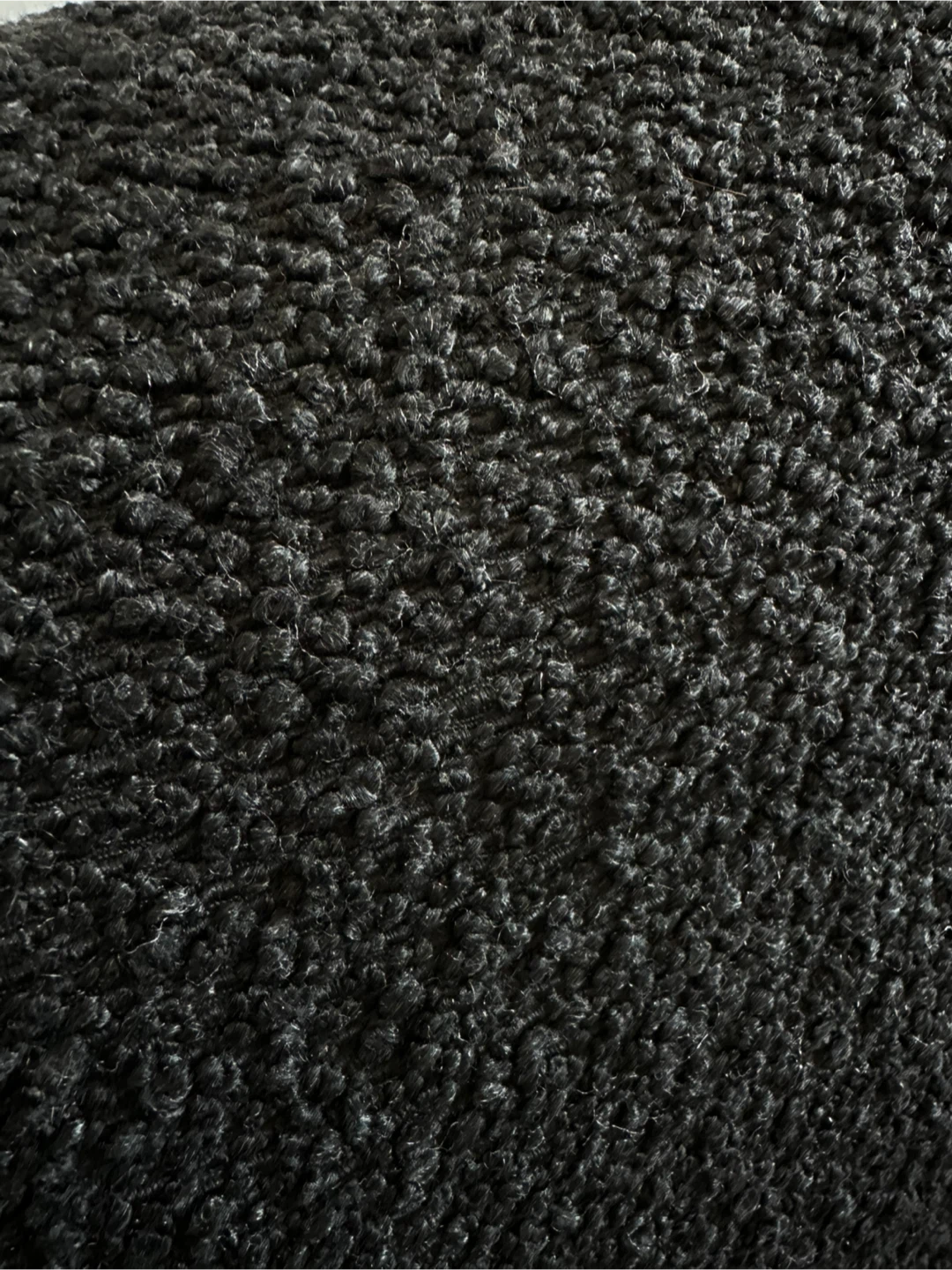Interior Define Custom Lukas 3-Seat Chaise Sofa in Black Boucle - photo 3