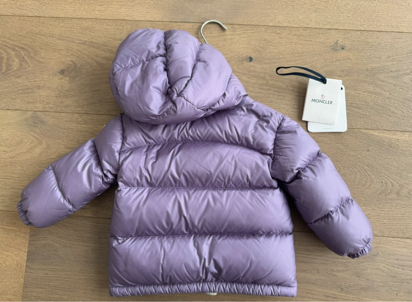 Light Purple Montcler Coat - Size 18M - photo 2