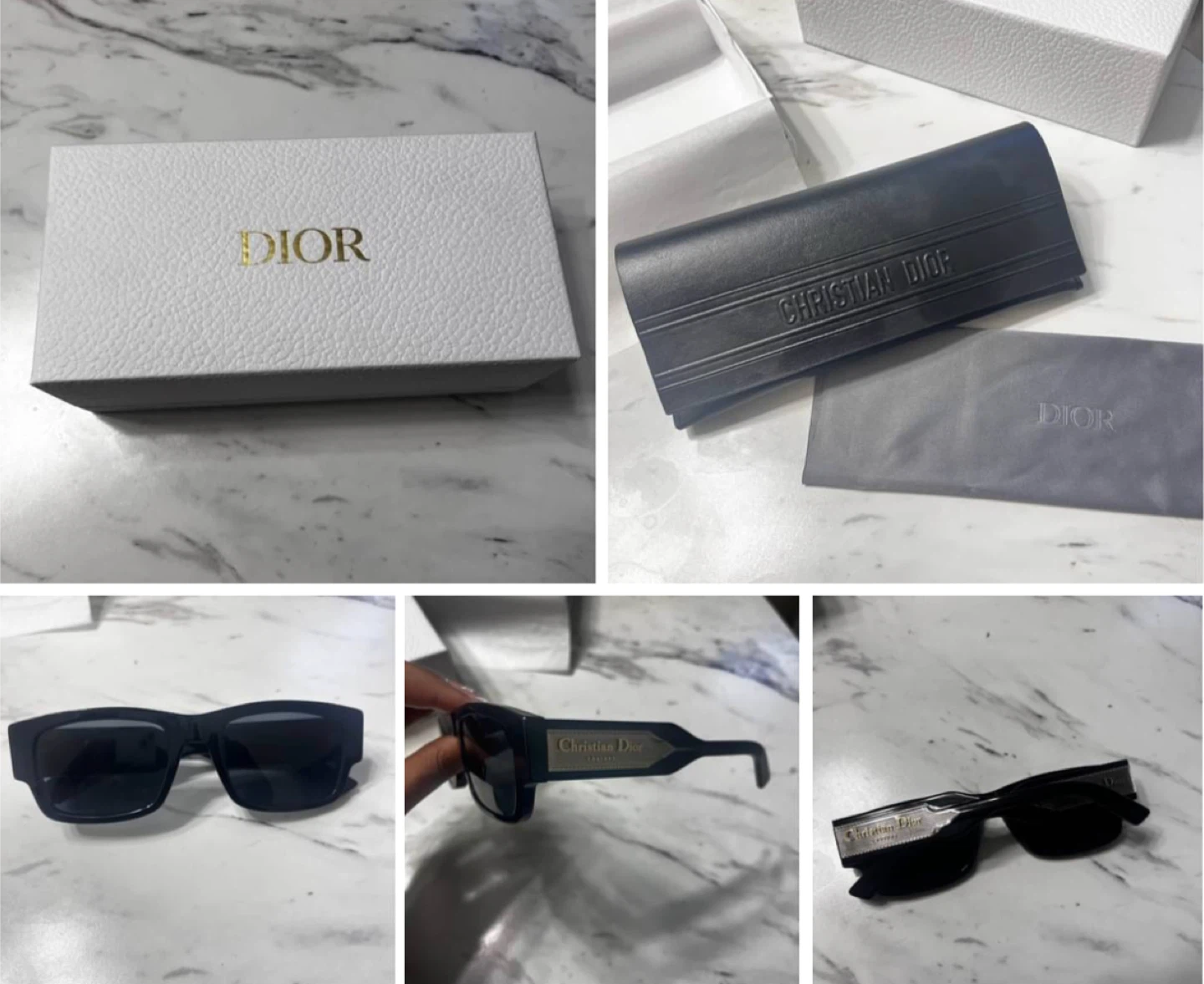 Christian Dior Sunglasses with Case and Box