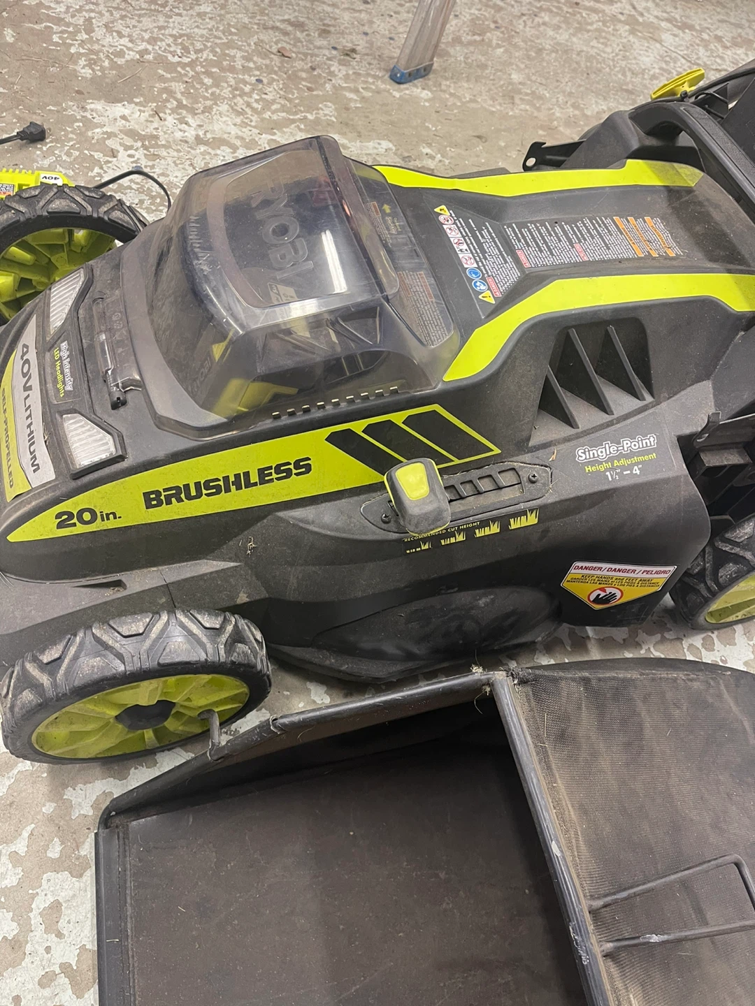 Ryobi 40V Lithium Self-Propelled Mower - photo 5