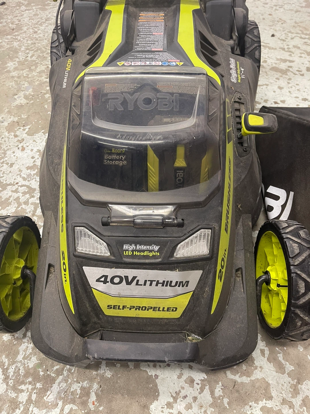 Ryobi 40V Lithium Self-Propelled Mower - photo 3
