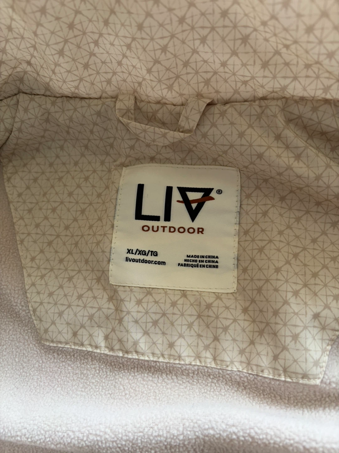 LIV Outdoor Women's Hooded Jacket - XL/XG/TG - Beige - photo 5