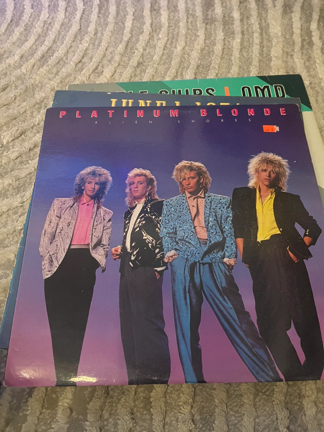 Platinum Blonde Alien Shores Vinyl Record