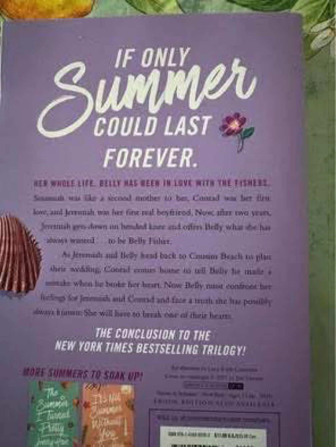 The summer I turned pretty 3rd Book (Read once) - photo 2