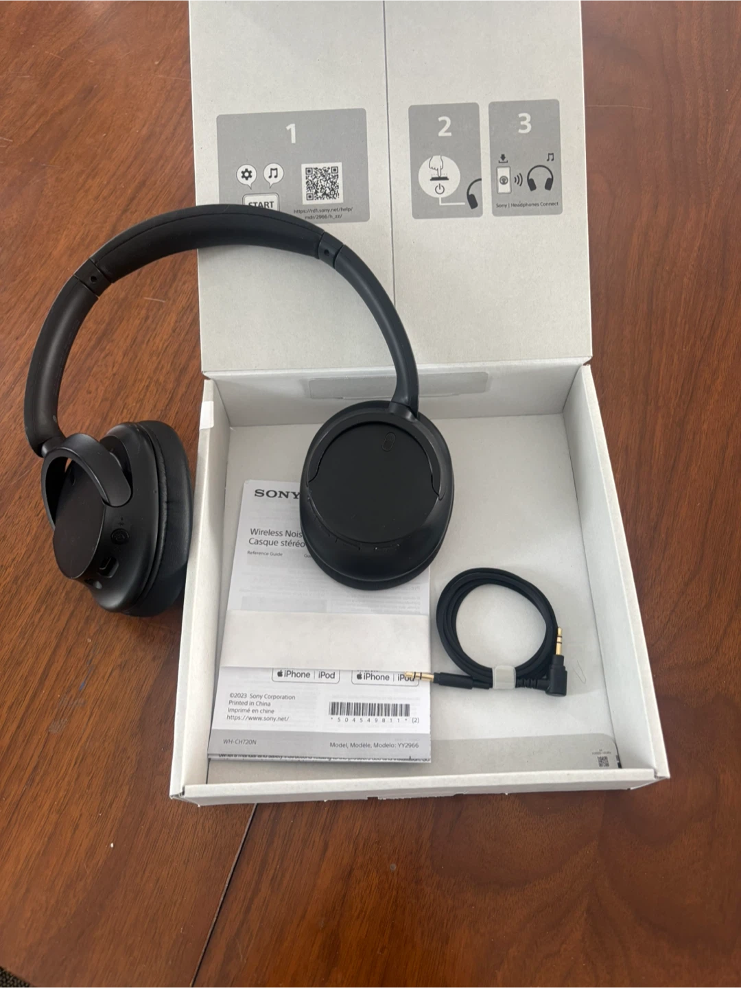 Sony Wireless Noise Canceling Stereo Headset WH-CH720N