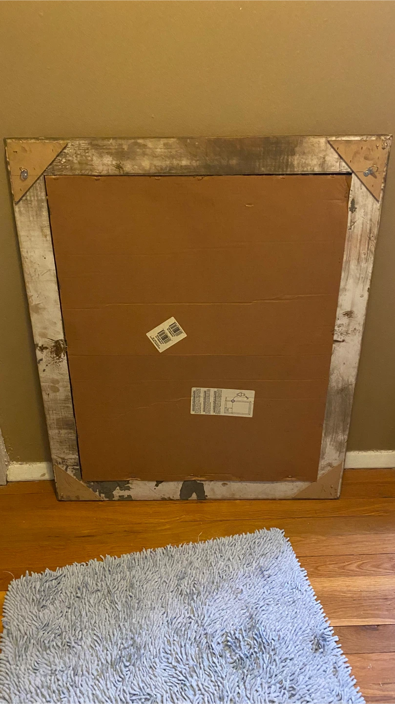 Ornate Gold and Black Framed Mirror - photo 2