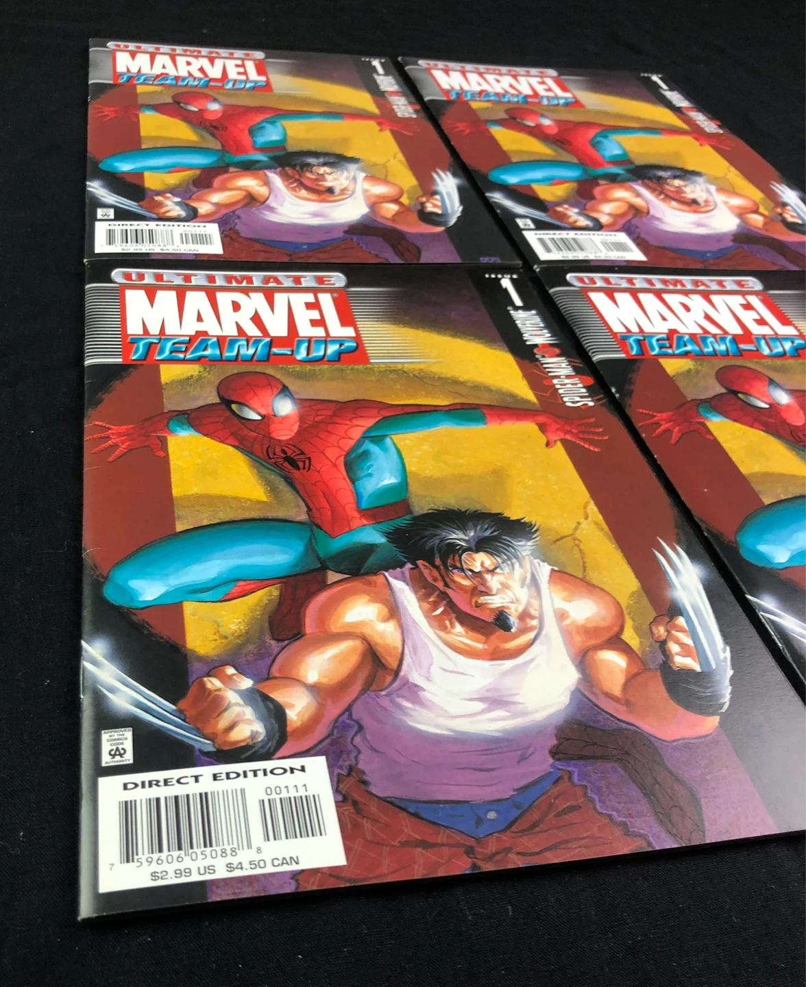 Ultimate Marvel Team-Up #1 Spider-Man Wolverine Comics Lot of 4 - photo 2