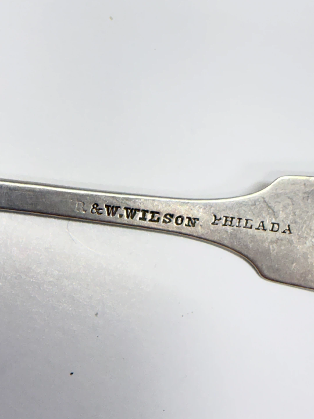 R & W. Wilson Philadelphia Sterling Silver Spoon - photo 3