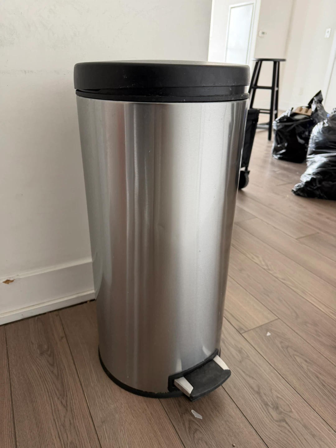 Stainless Steel Step Trash Can