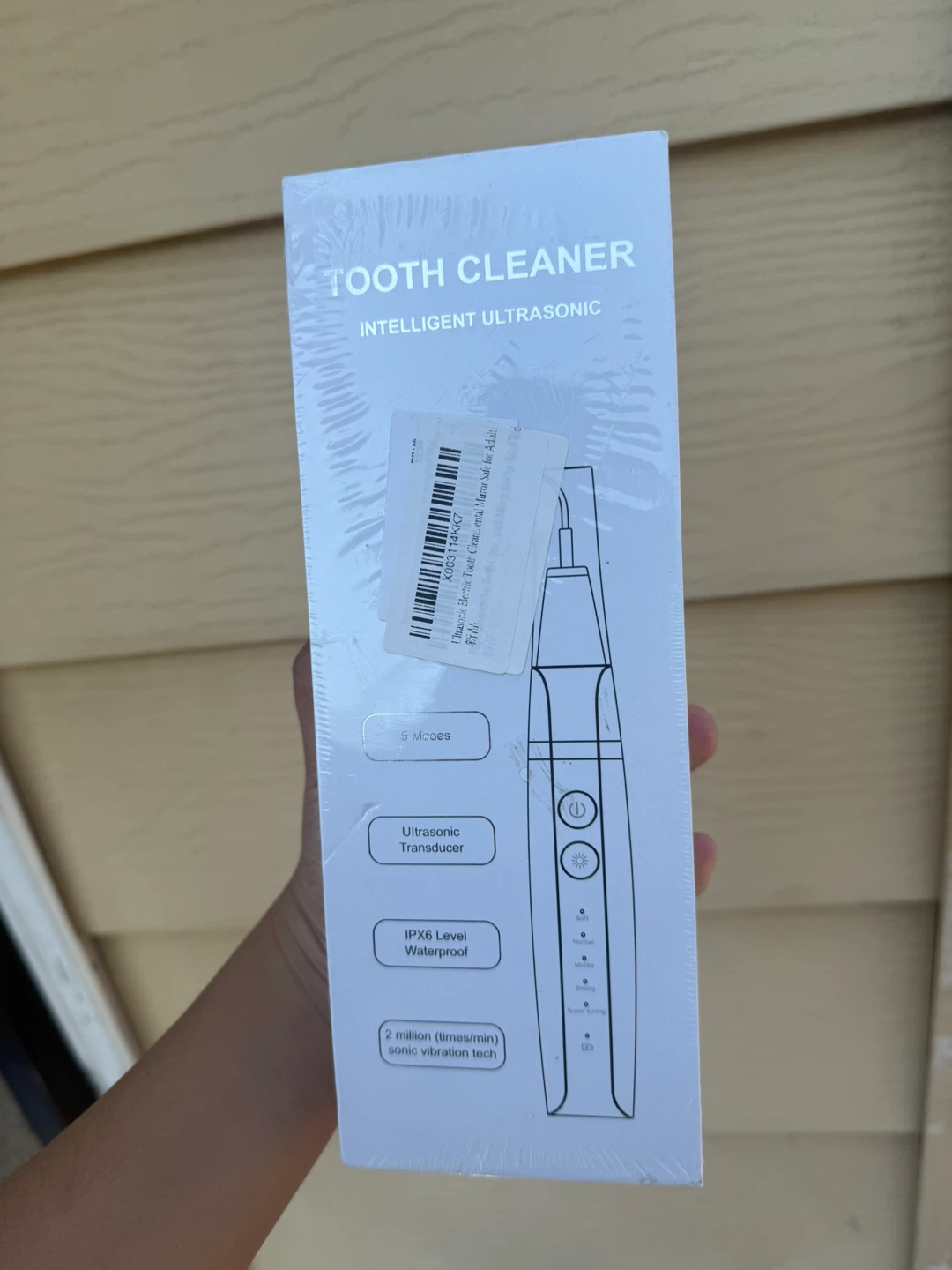 Intelligent Ultrasonic Tooth Cleaner with 5 Modes