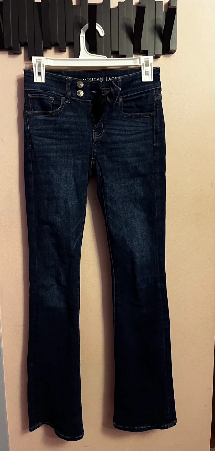 American Eagle Women's Dark Wash Bootcut Jeans
