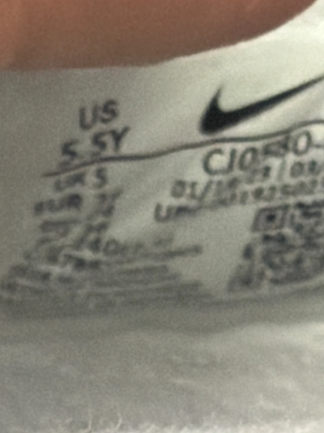 Nike Air Trainer SC High Youth Size 5.5Y Grey Neon Sneakers - photo 2