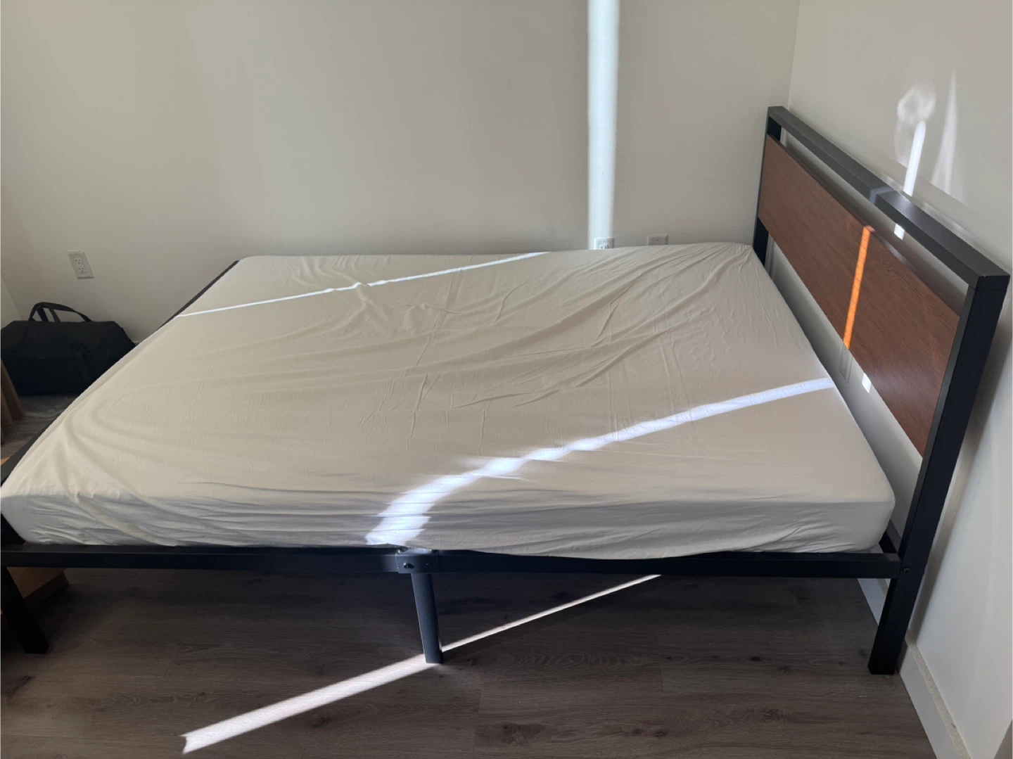 Queen Bed Frame + Mattress - photo 3