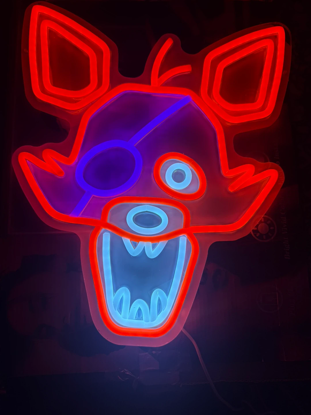 Five Nights at Freddy's Foxy Neon Sign