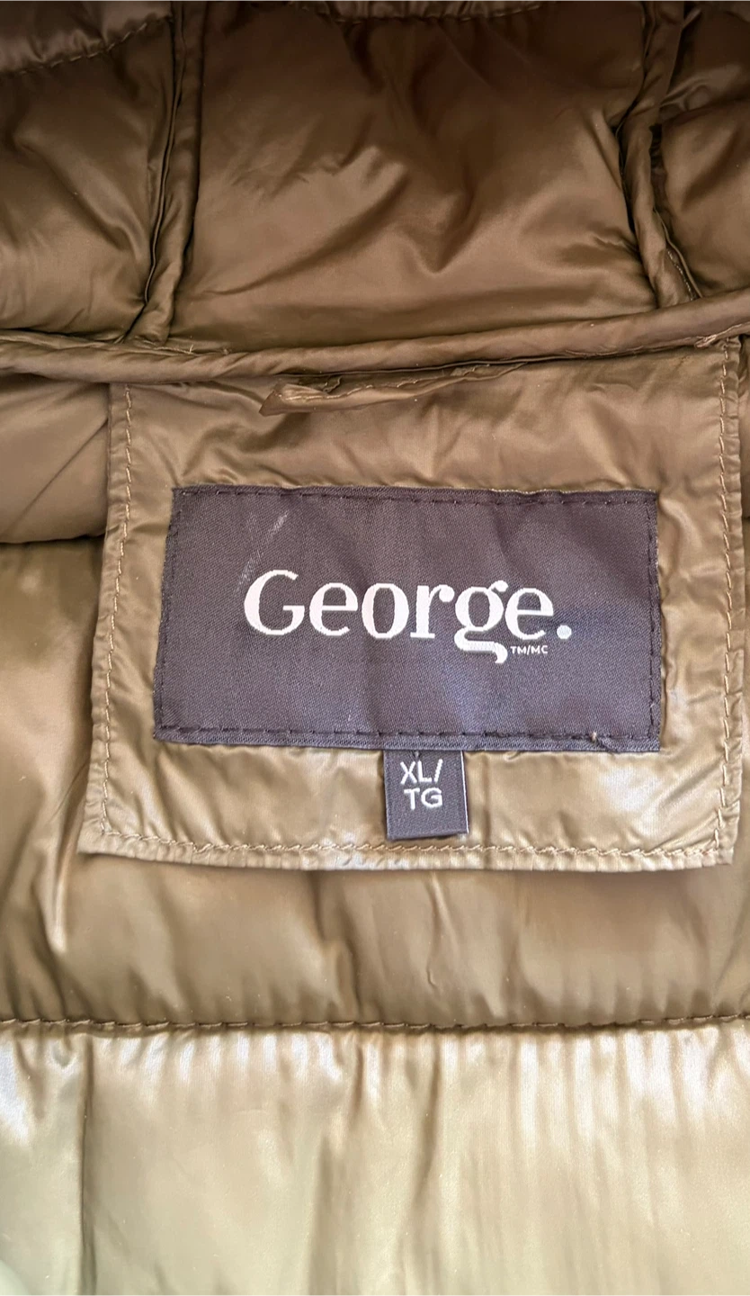 George. Puffer Vest XL/TG -dark olive green - photo 3