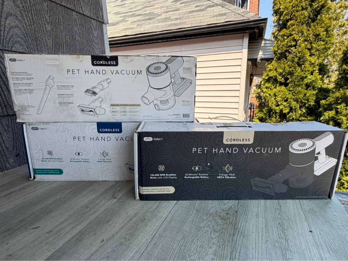 80$ each Pro Select Cordless Pet Hand Vacuum - New in Box - photo 2