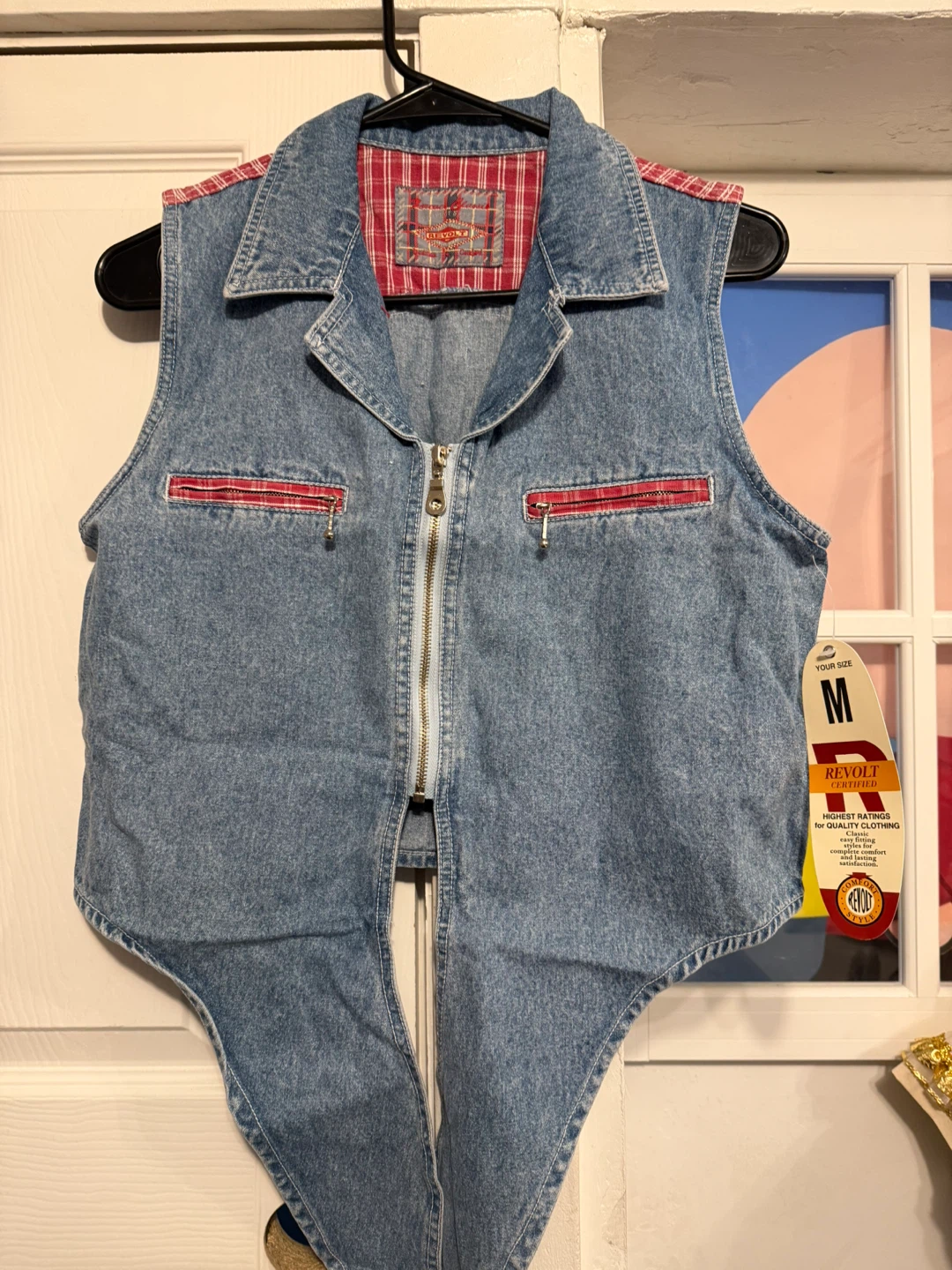 Revolt Certified Denim Vest - Size M