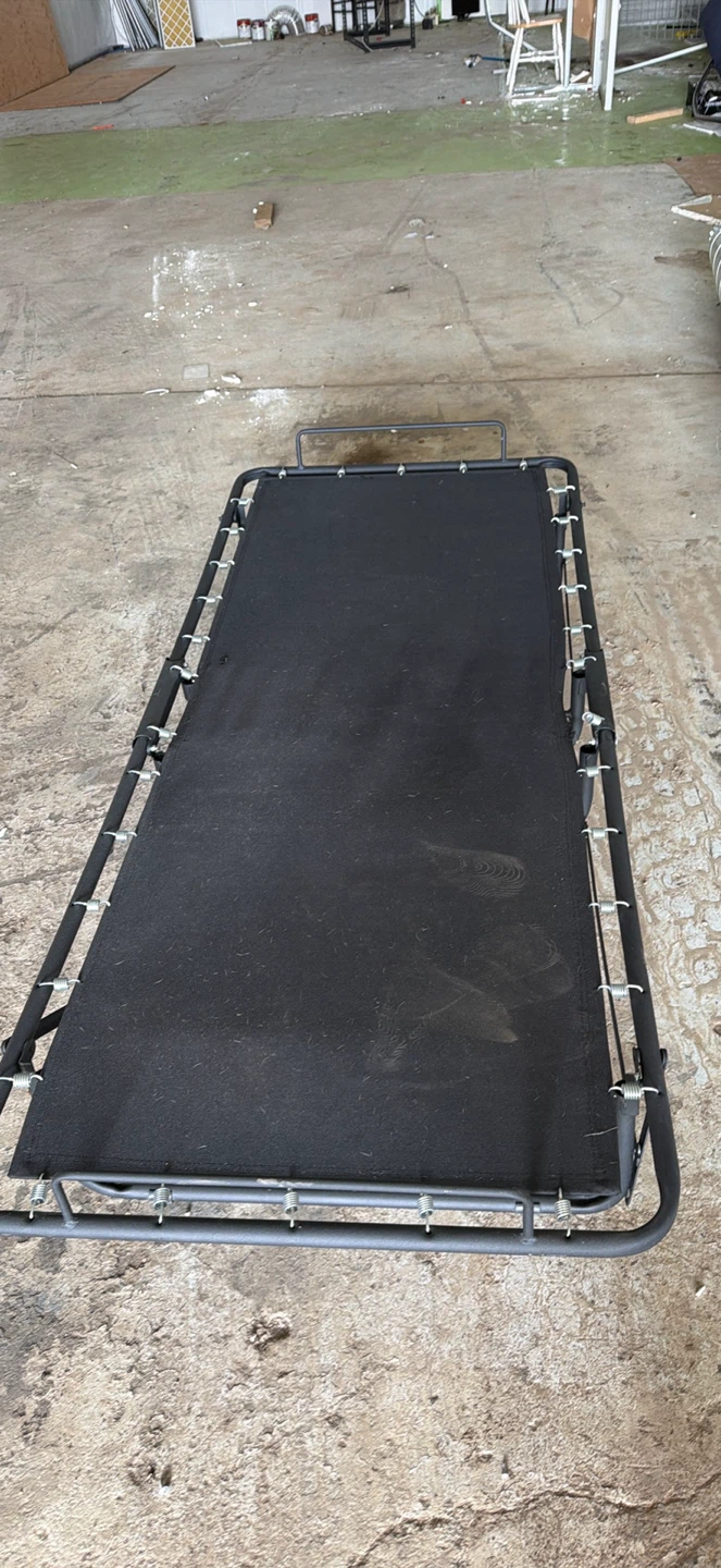Folding Cot with Wheels