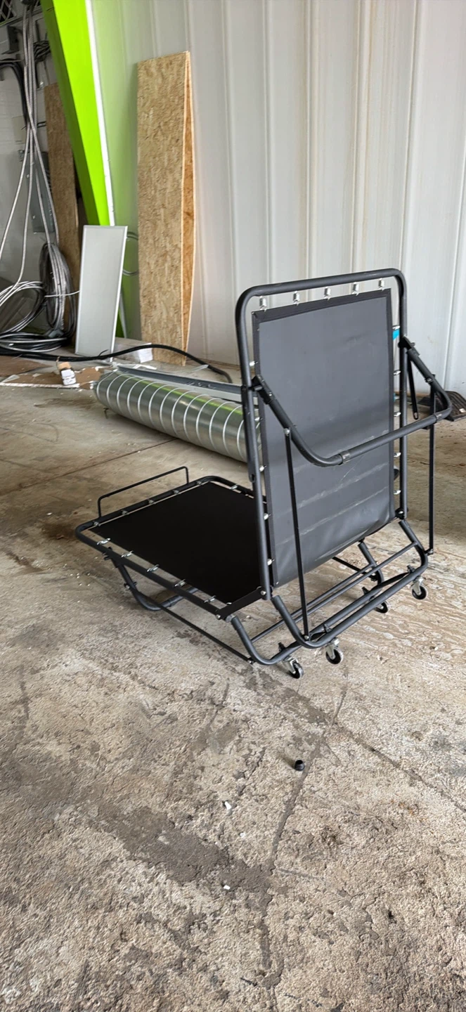 Folding Cot with Wheels - photo 2