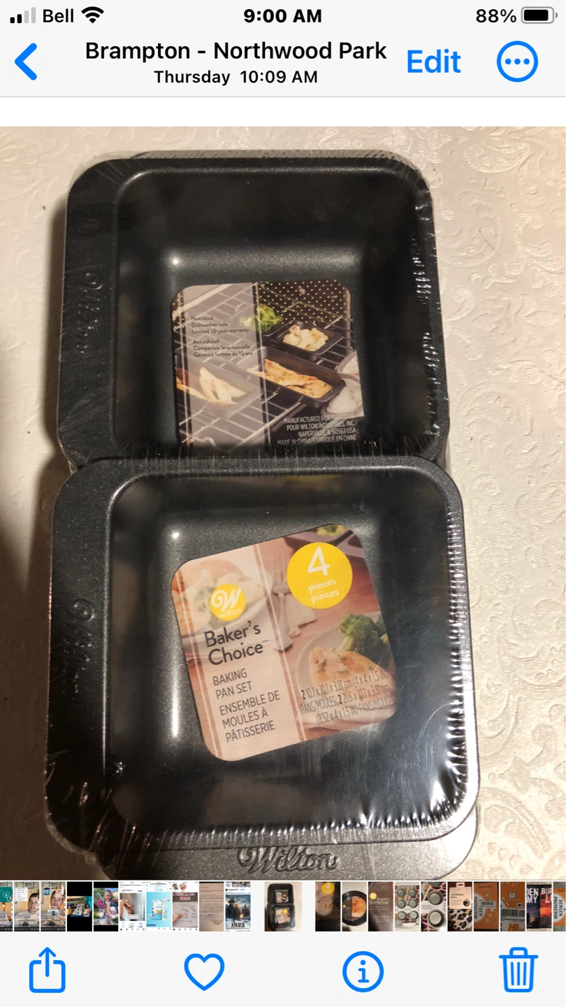 Wilton Baker's Choice 4-Piece Baking Pan Set