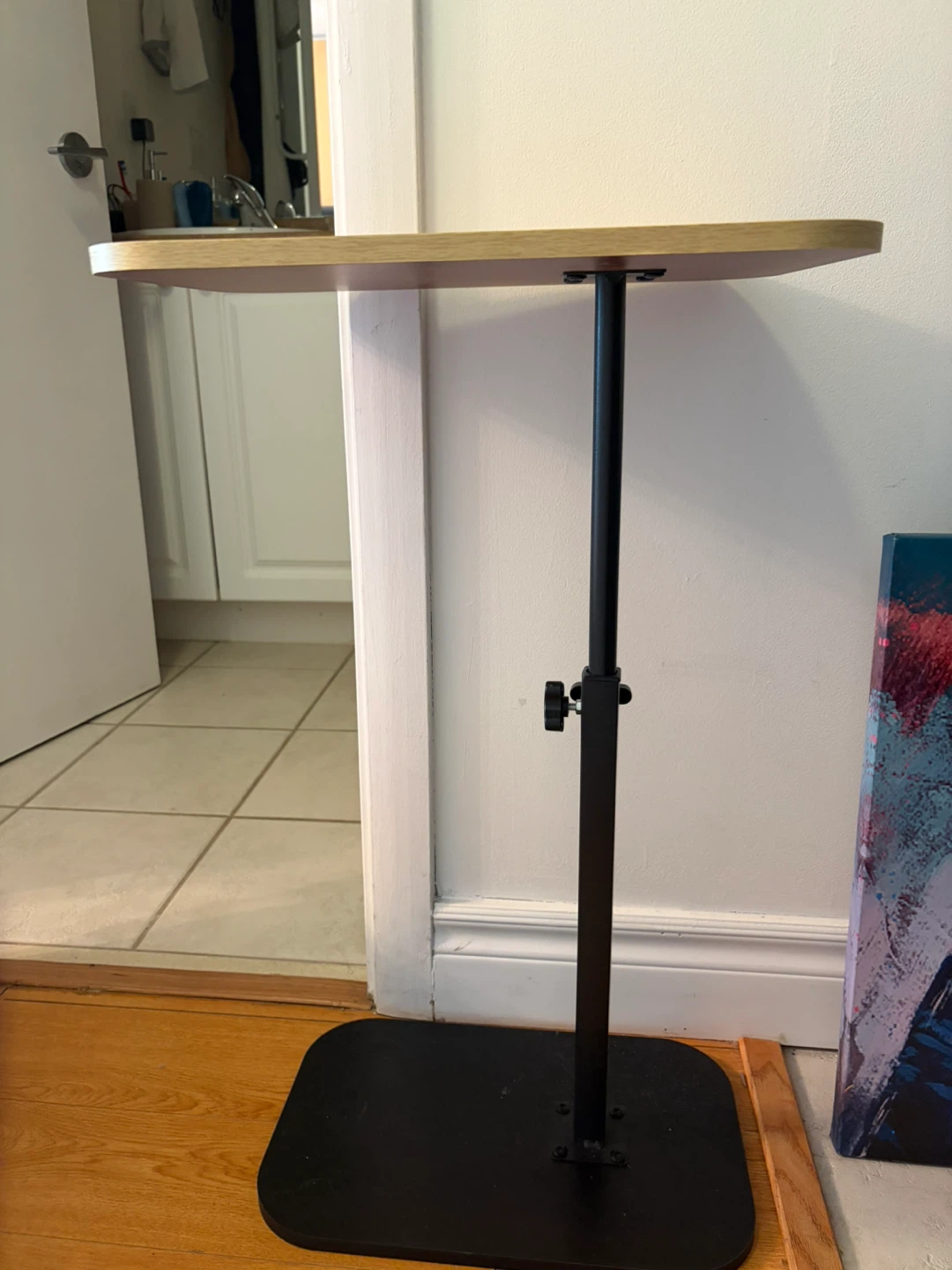 Adjustable Height Side Table - photo 3