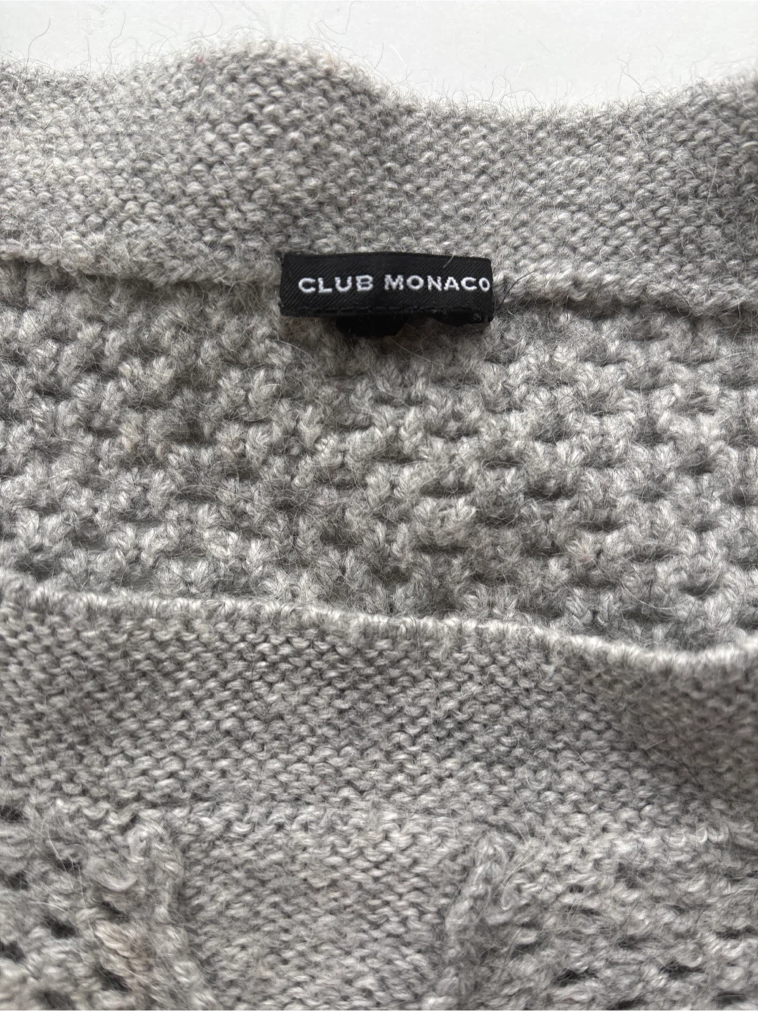 Club Monaco Grey Knit Sweater - photo 3