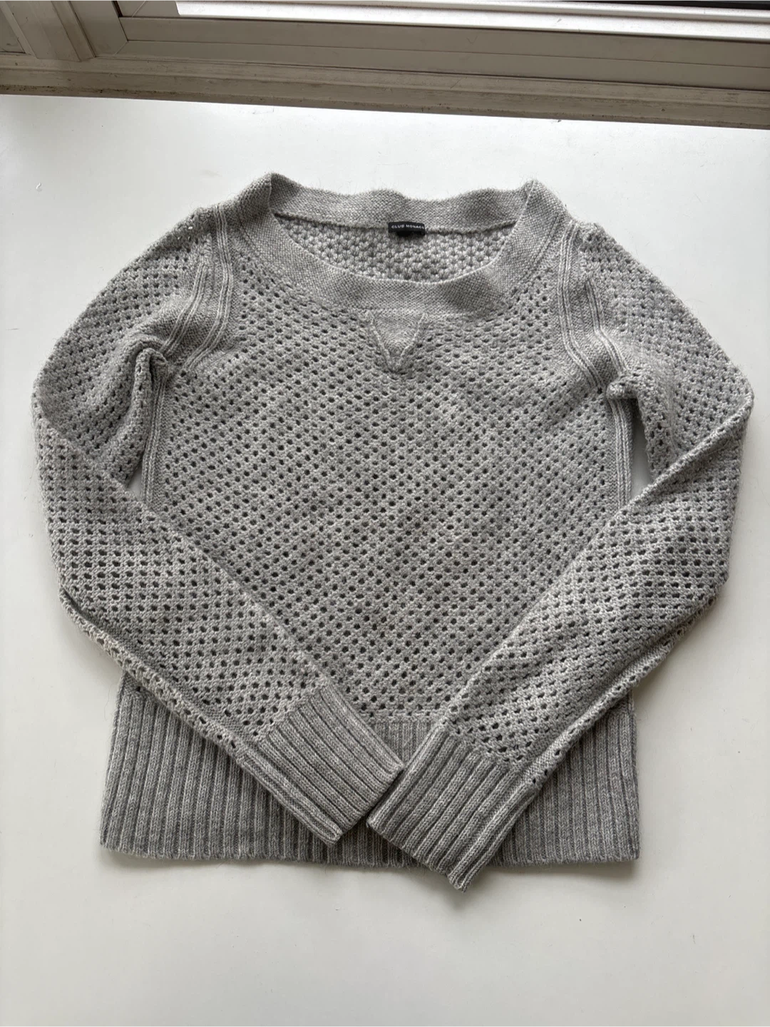 Club Monaco Grey Knit Sweater - photo 2