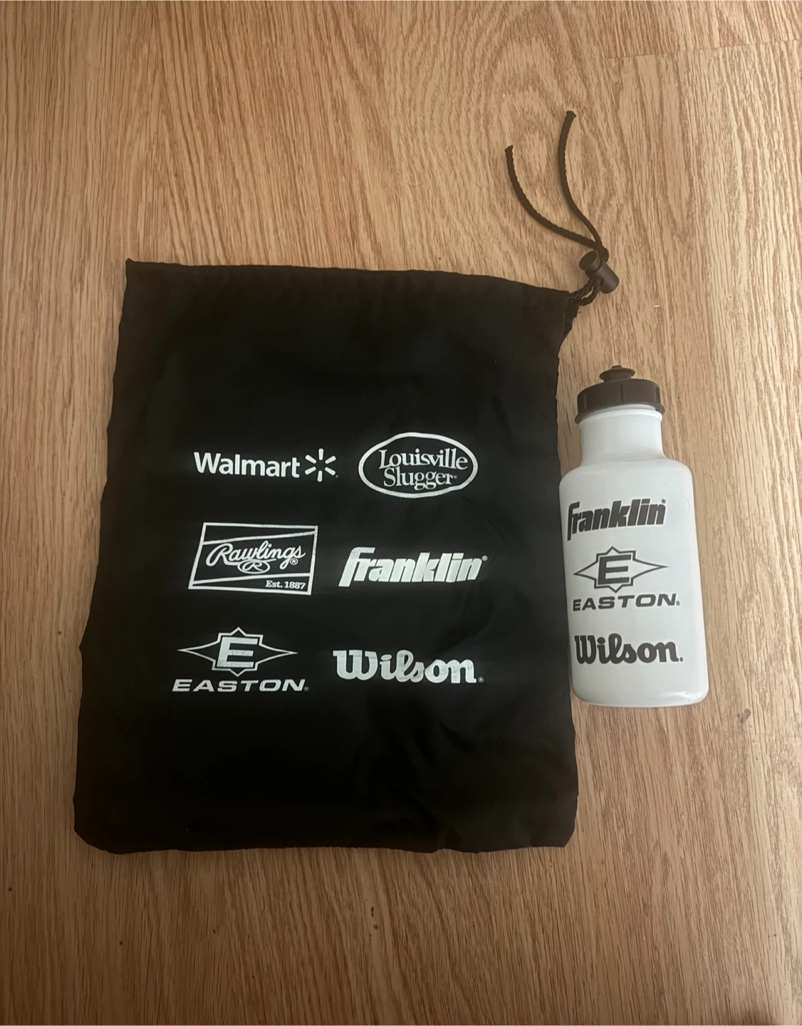 Bundle of 39 Cinch Drawstring Bags & Water Bottles - photo 2