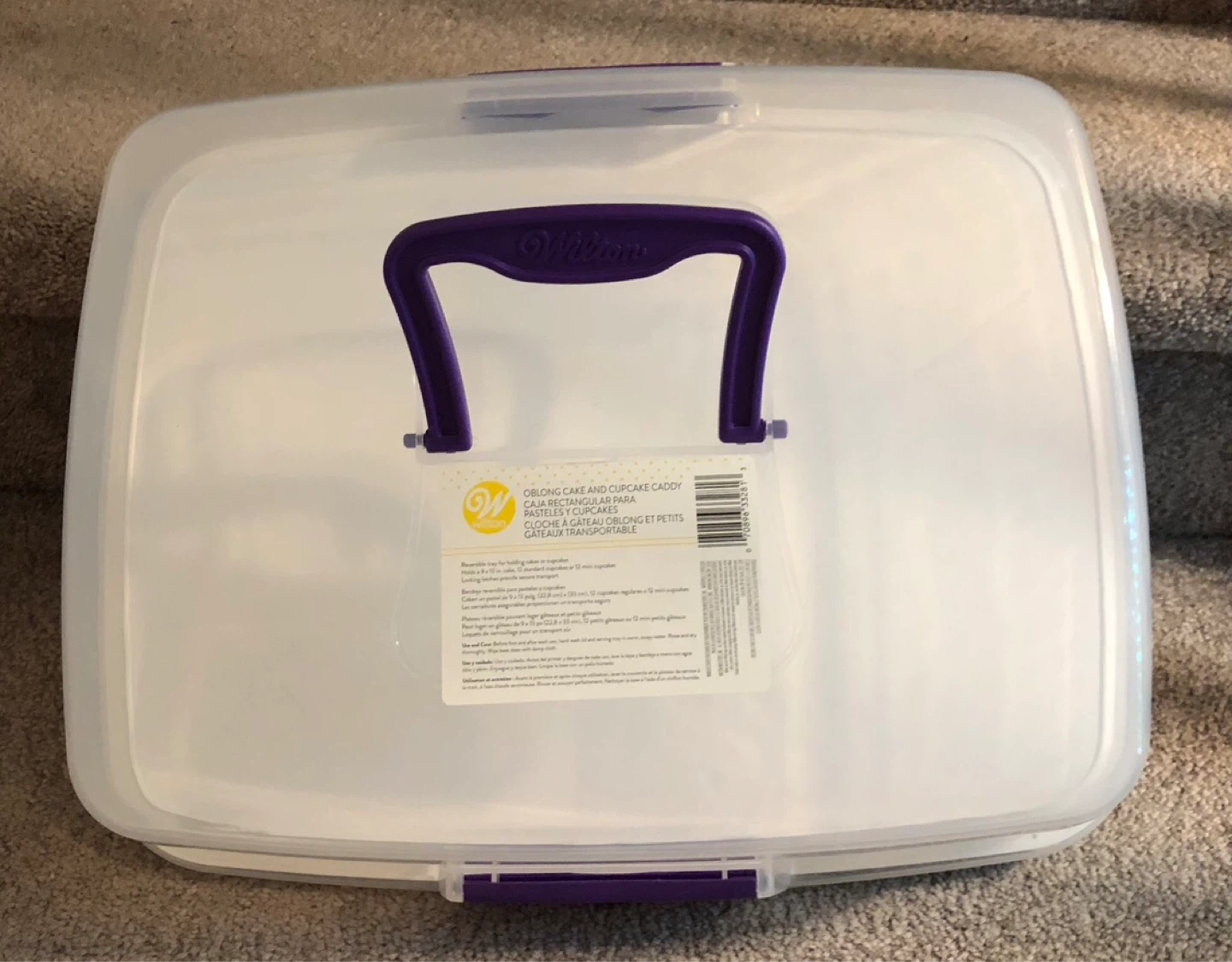 Wilton Oblong Cake and Cupcake Caddy