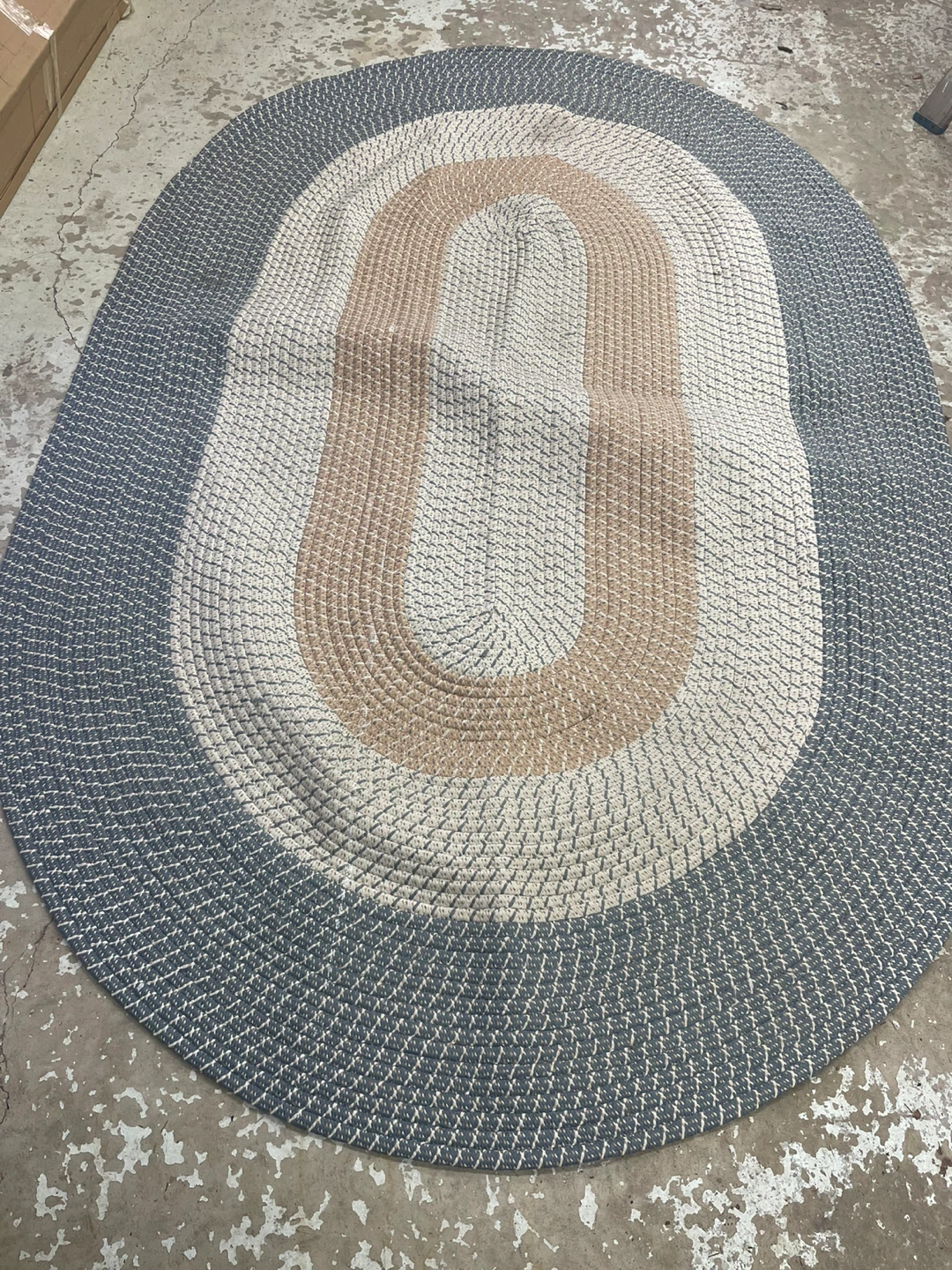 Braided Oval Area Rug