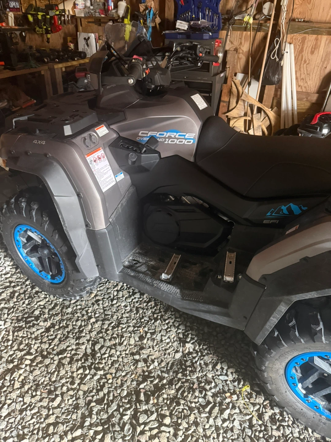 CFMOTO CFORCE OVERLAND 1000 ATV with Plow - photo 2