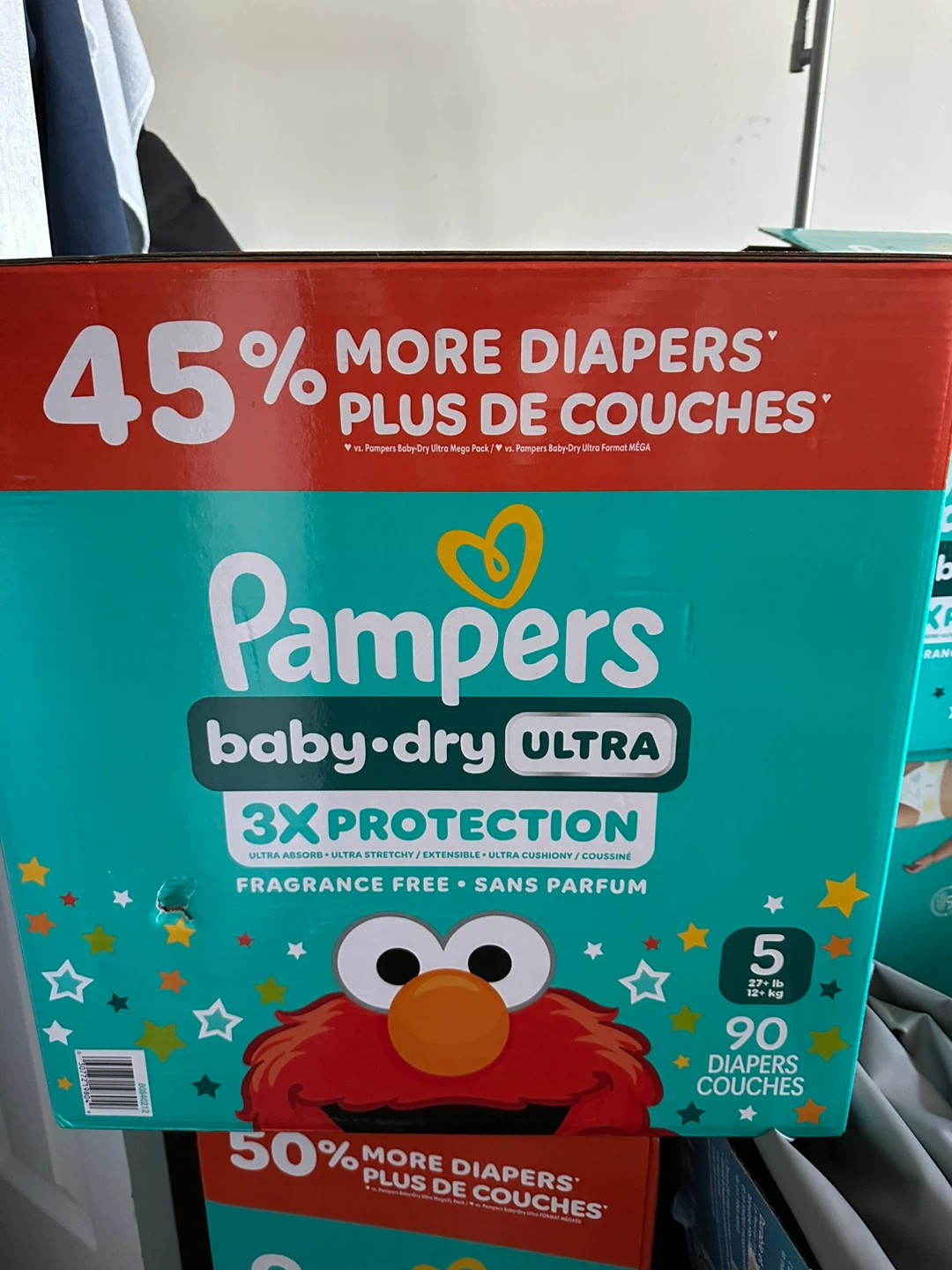 Pampers Baby-Dry Ultra Diapers - Size 5 (90 Count)