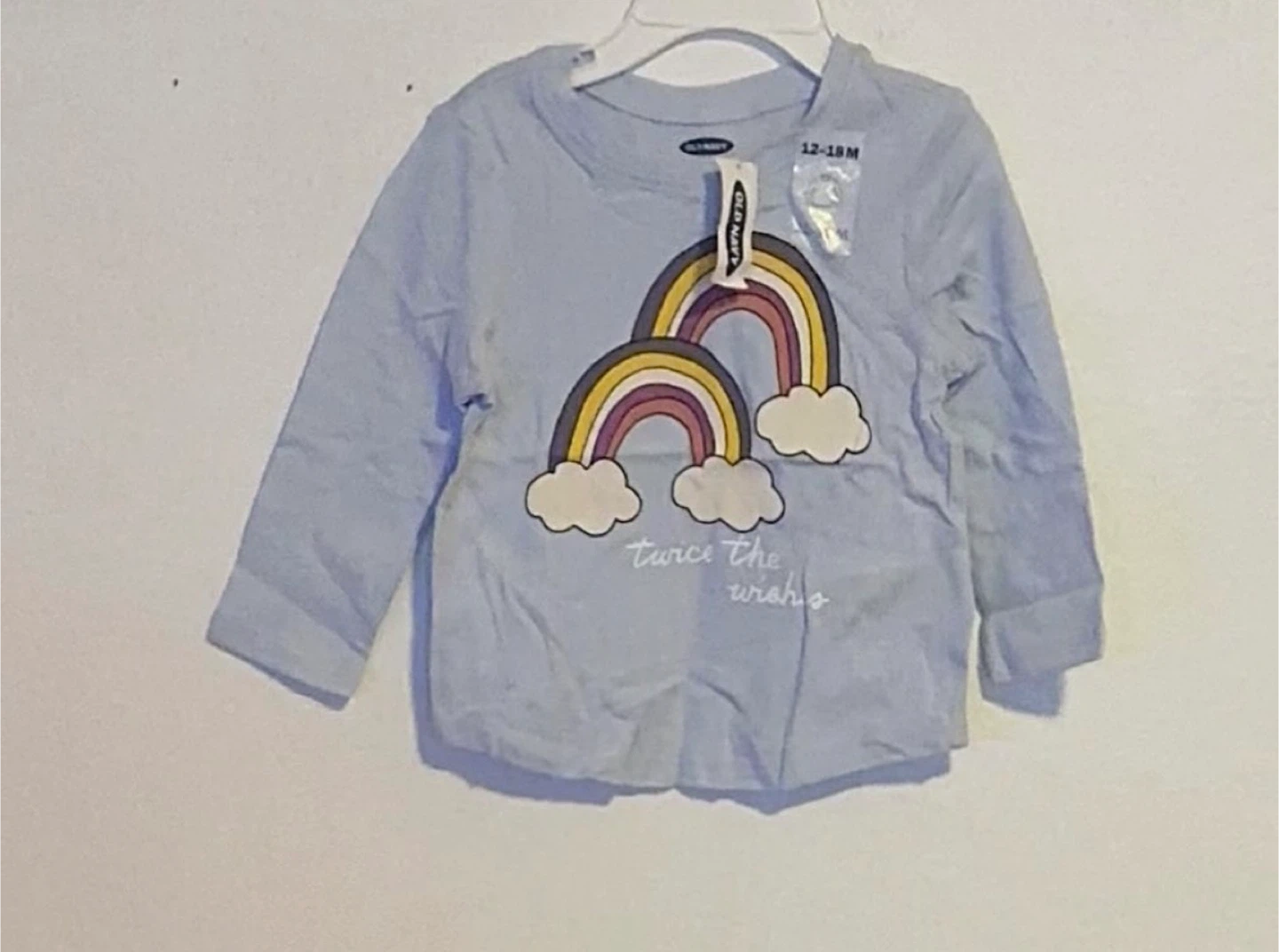 GIRLS TSHIRT (SIZE:12-18 MONTHS)