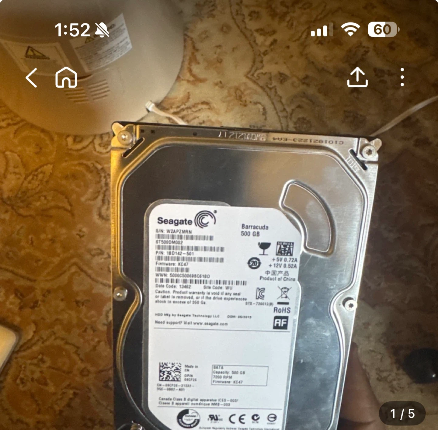 Seagate Barracuda 500 GB Internal Hard Drive - photo 3