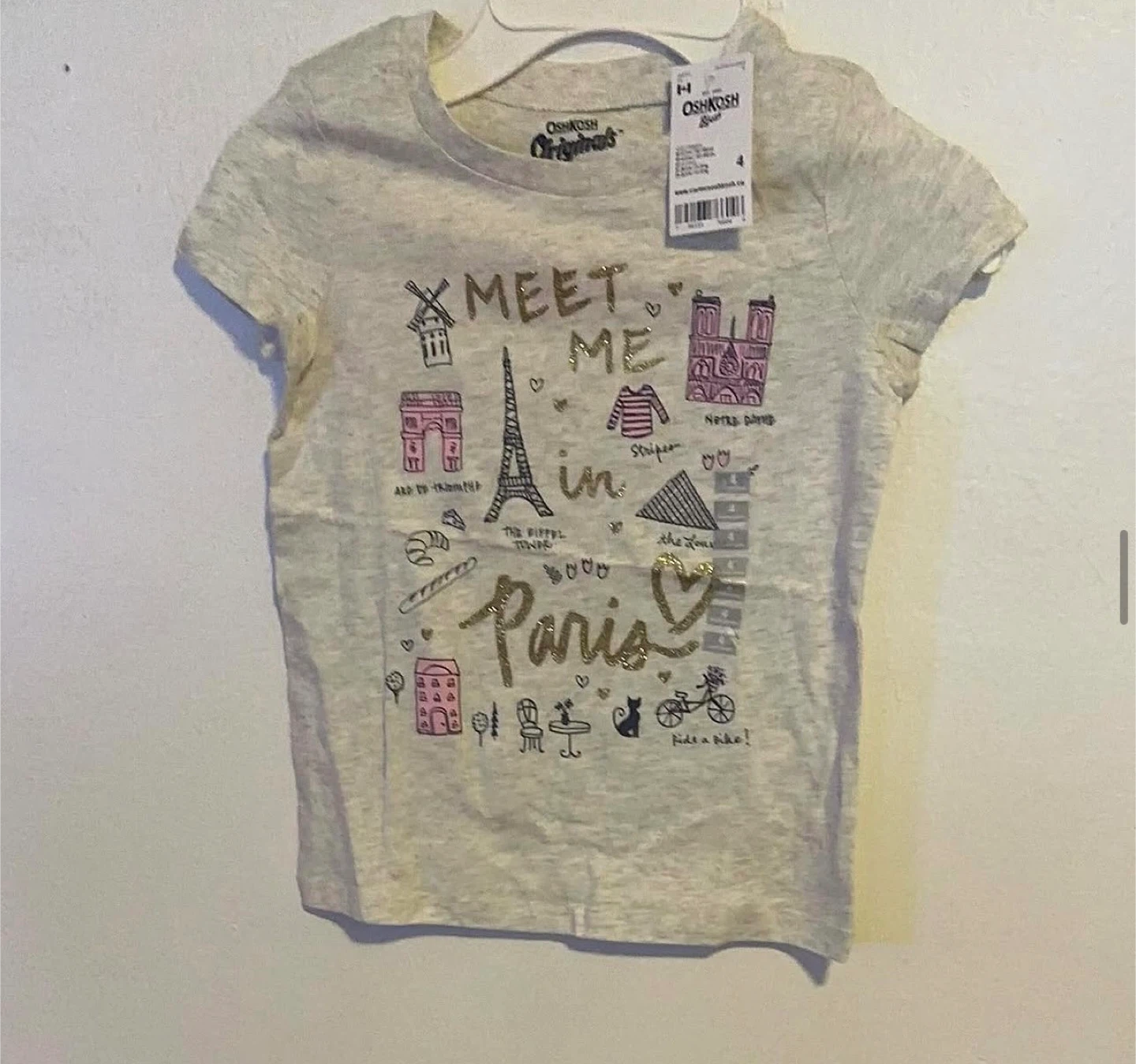 GIRLS TSHIRT (SIZE:4)