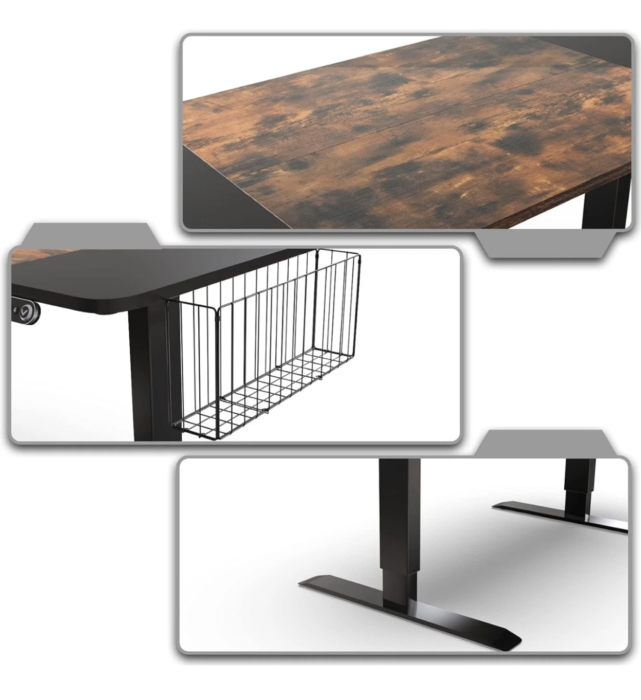 Standing Desk – Electric Height Adjustable Desk – 55 inch – New - photo 4