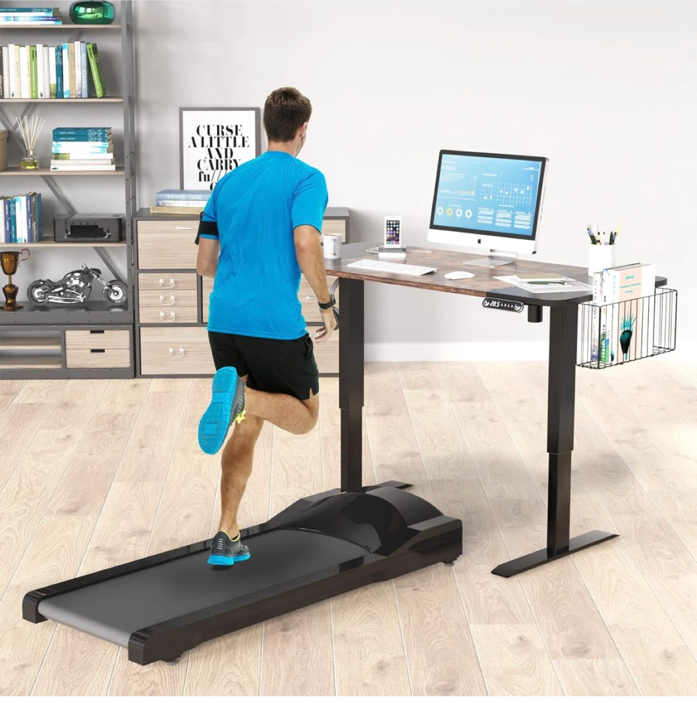 Standing Desk – Electric Height Adjustable Desk – 55 inch – New - photo 5