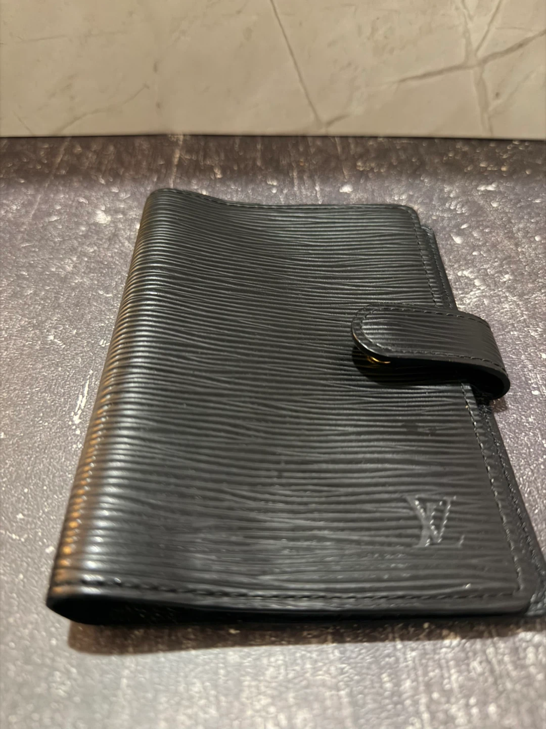 Louis Vuitton Epi Leather Agenda and Wallet Set