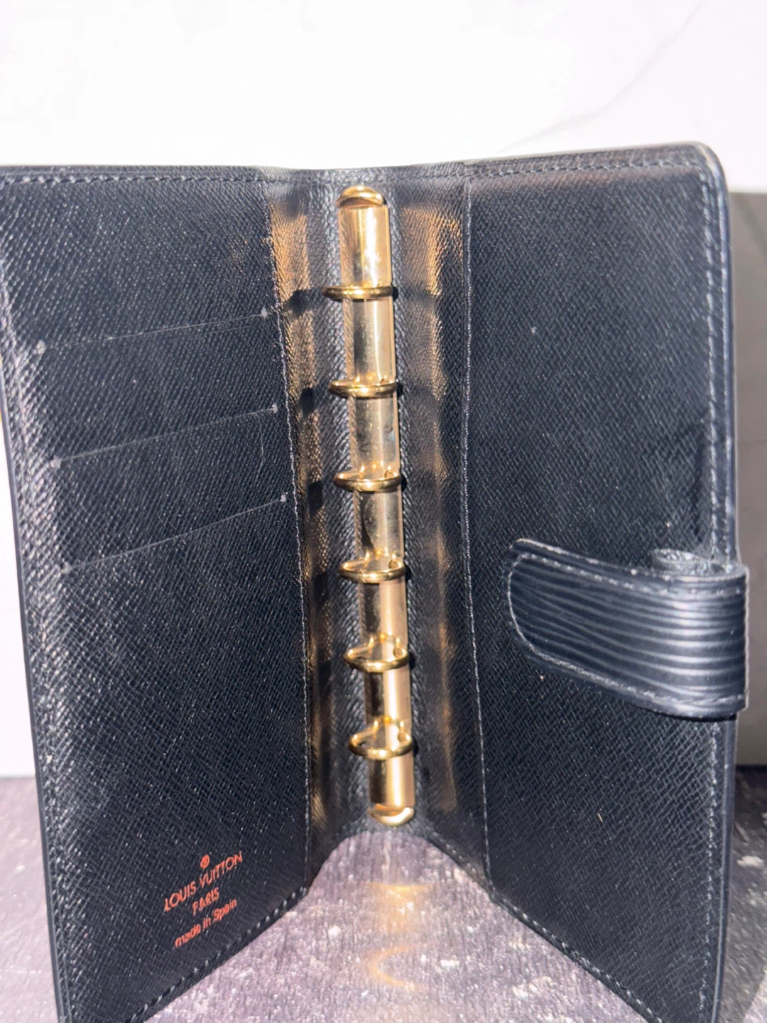 Louis Vuitton Epi Leather Agenda and Wallet Set - photo 2