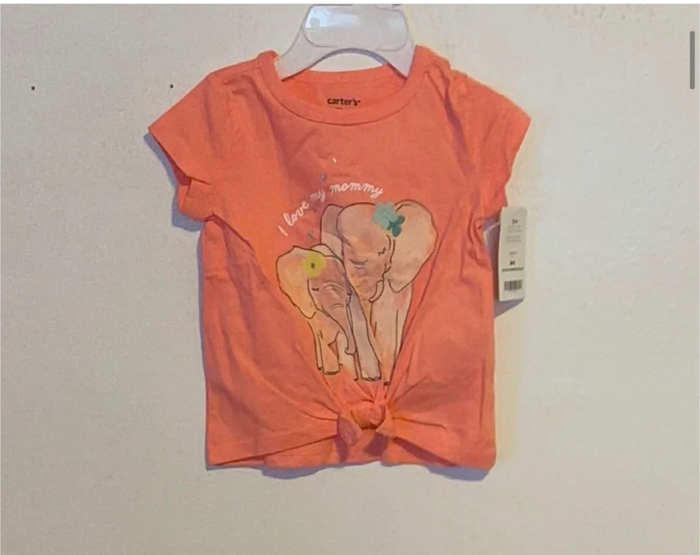 GIRLS TSHIRT (SIZE:12 MONTHS)