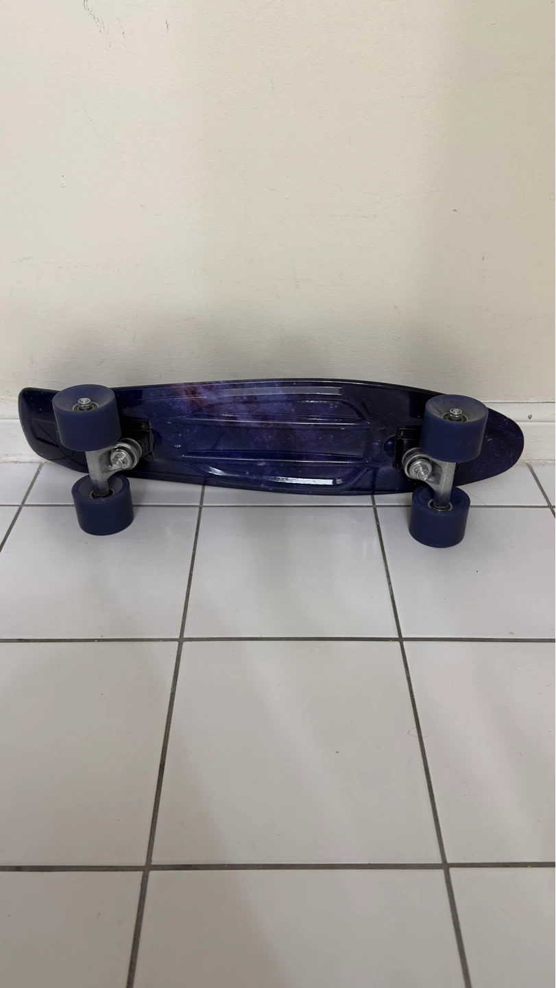 Purple Galaxy Cruiser Skateboard